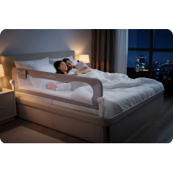 Bariera de protectie pentru pat Nukido 722900 (Grey) Thumb
