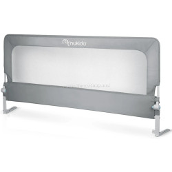 Bariera de protectie pentru pat Nukido NK-228 722810 (Grey)