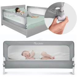 Bariera de protectie pentru pat Nukido NK-228 722810 (Grey) Thumb