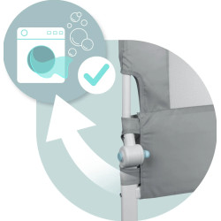Bariera de protectie pentru pat Nukido NK-228 722810 (Grey) Thumb