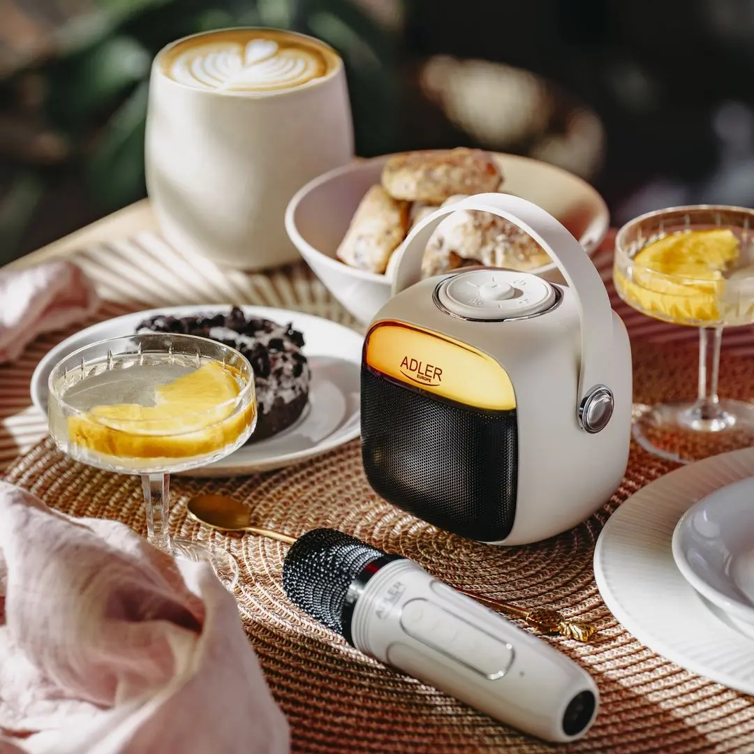 Set karaoke portabil  Adler AD 1199W (White)