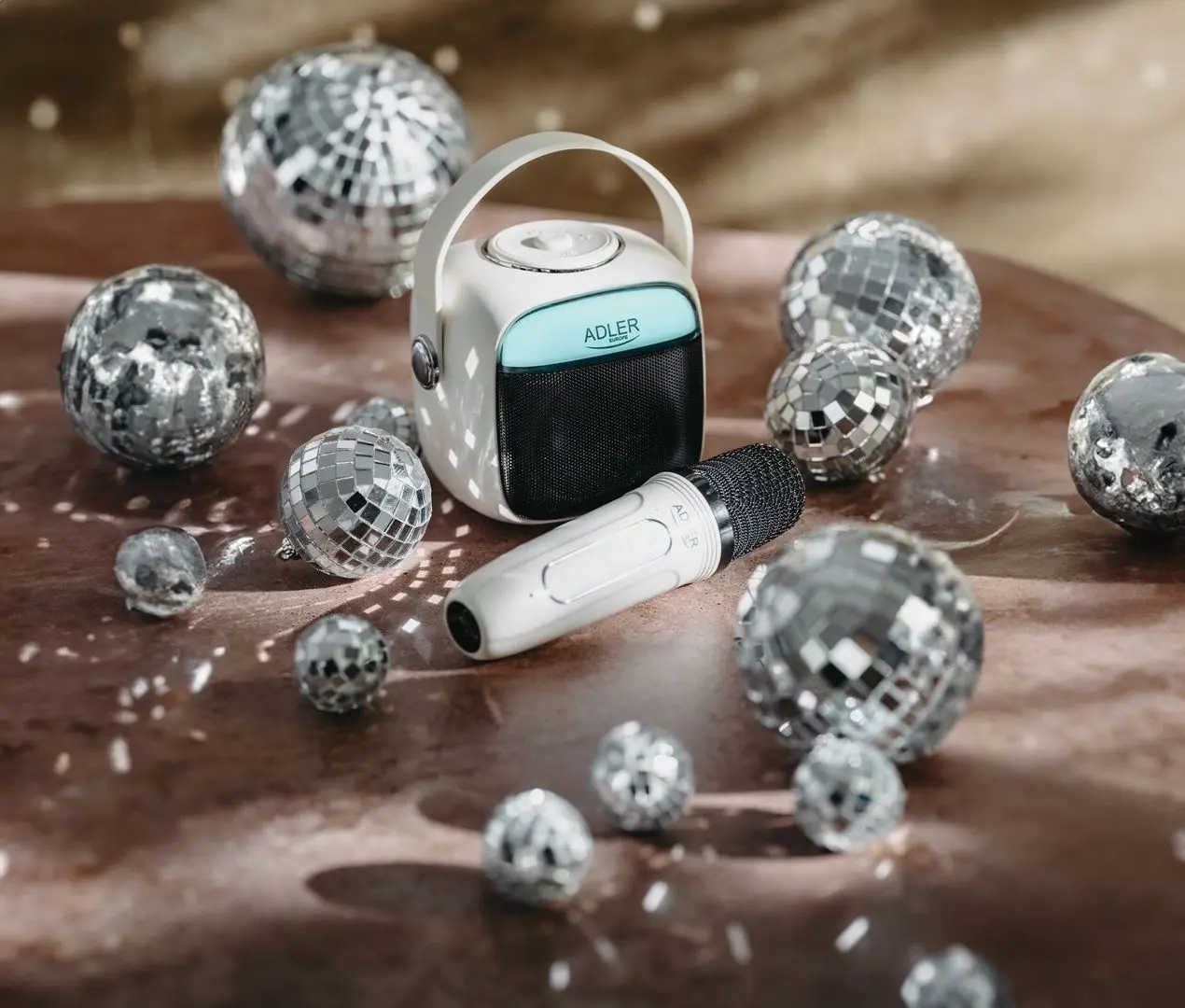 Set karaoke portabil  Adler AD 1199W (White)