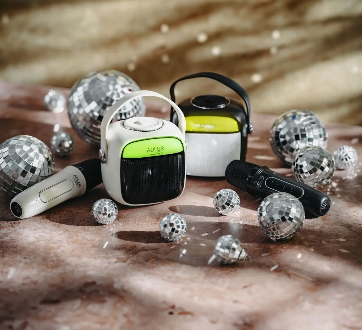 Set karaoke portabil  Adler AD 1199W (White)