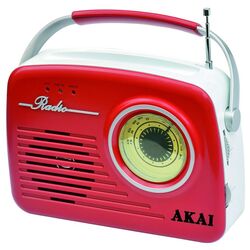 Портативный радиоприемник Akai APR-11R (Red) Thumb