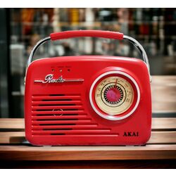 Портативный радиоприемник Akai APR-11R (Red) Thumb