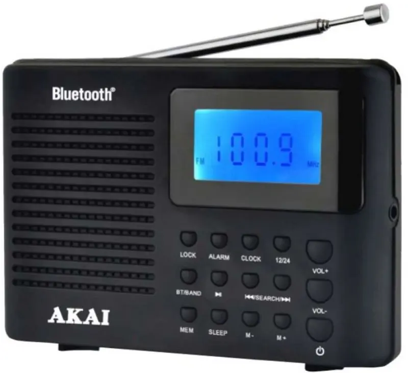 Портативный радиоприемник Akai APR-400 (Black)