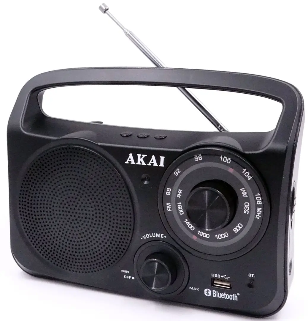 Портативный радиоприемник Akai APR-85BT (Black) - 3
