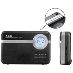 Портативный радиоприемник Akai PR006A-471U (Black) Thumb