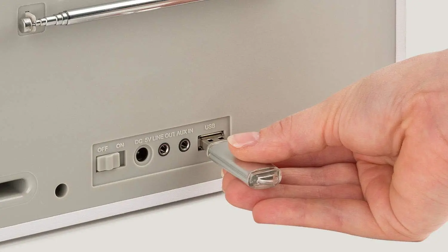 Internet radio Auna IR-260 (White) - 2