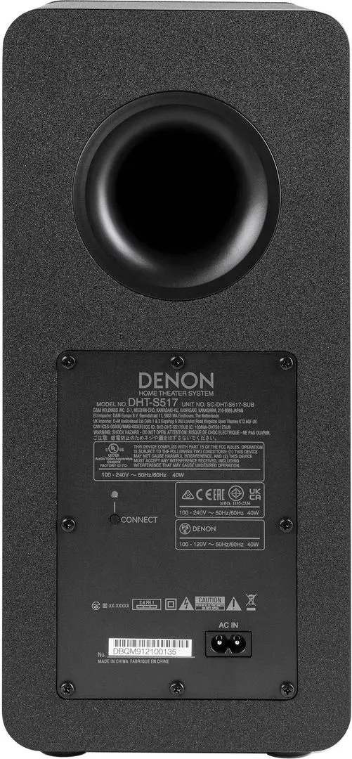 Soundbar Denon DHT-S517 (Black) - 9