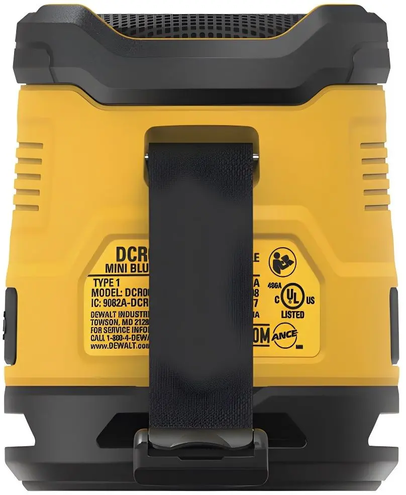 Difuzor portabil Dewalt DCR009 (Yellow/Black)