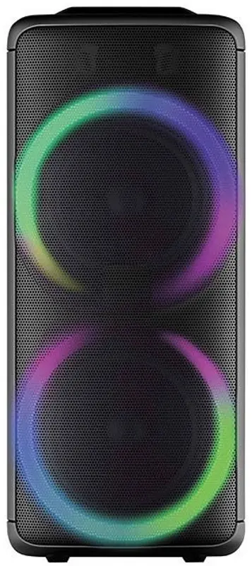 Портативная колонка Eden ED-1006 + 2 микрофона (Black)