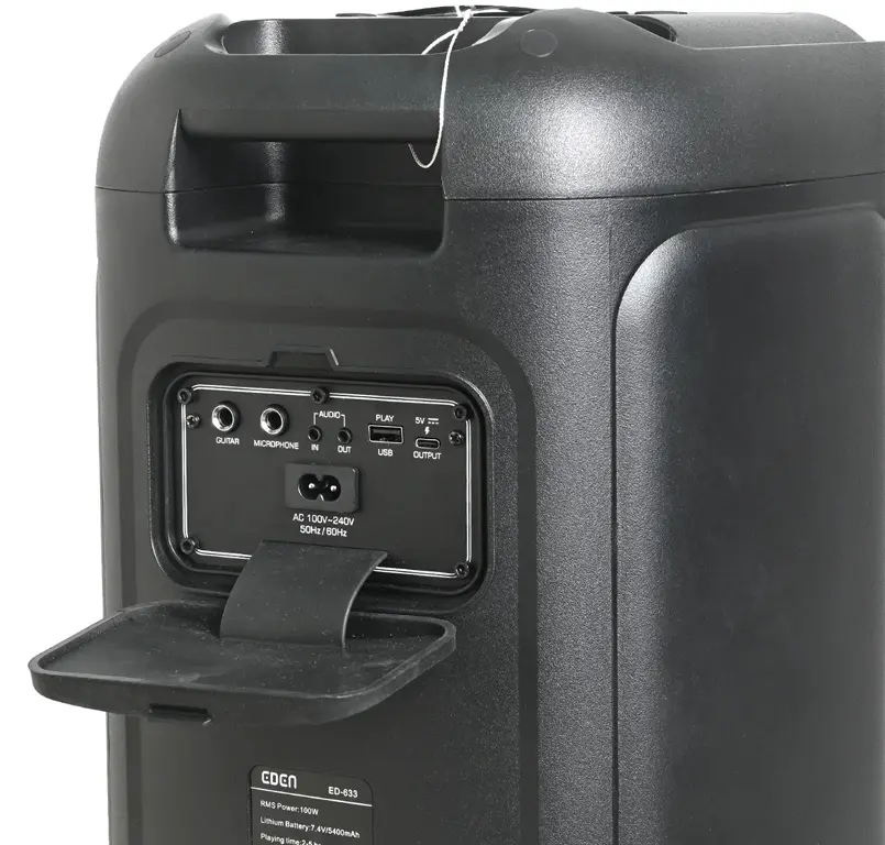 Difuzor portabil Eden Party ED-633 (Black) - 3