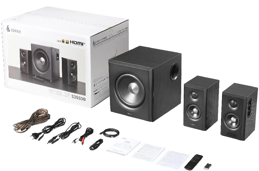 Sistem acustic Edifier S355DB (Black) - 5