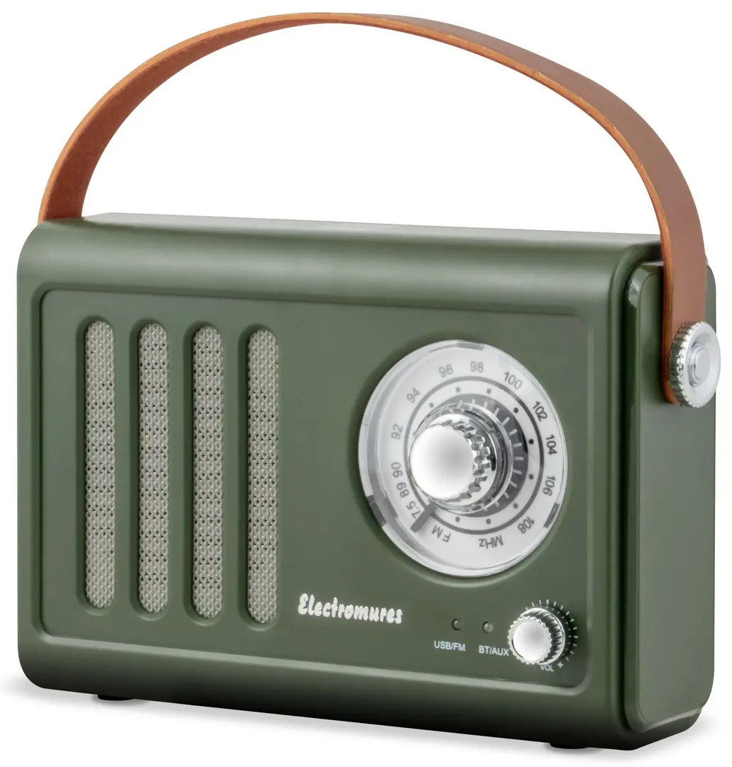 Radio portabil ElectroMures EM 1006 (Green)
