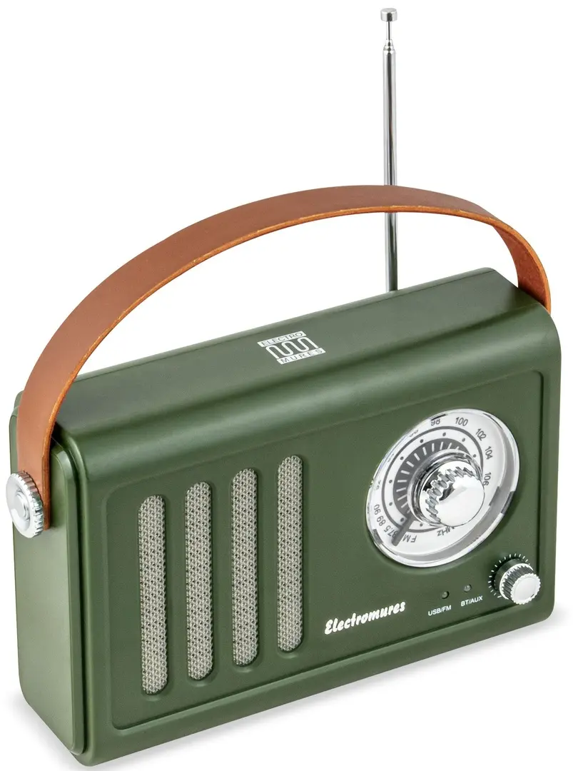 Radio portabil ElectroMures EM 1006 (Green)