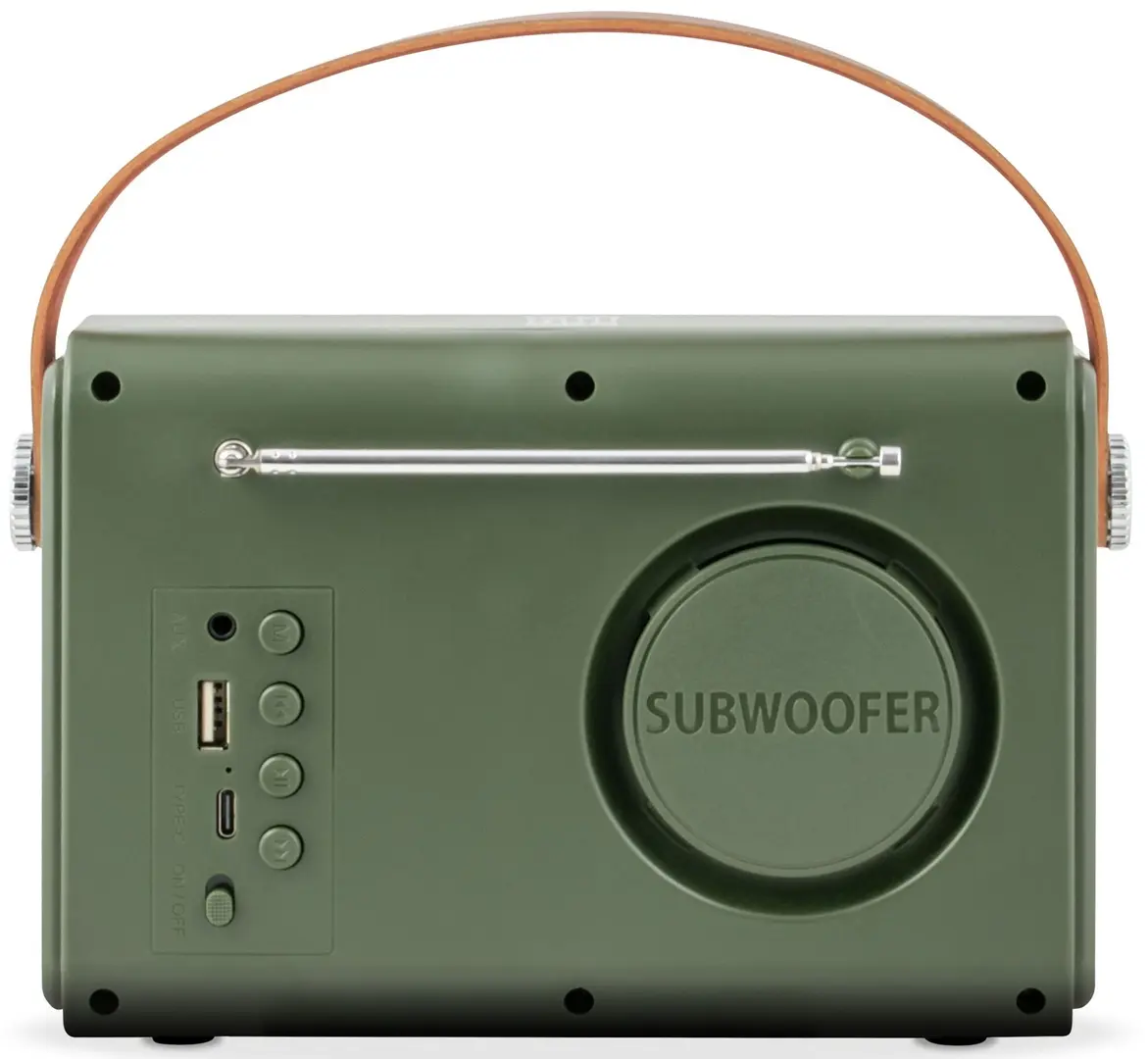 Radio portabil ElectroMures EM 1006 (Green)