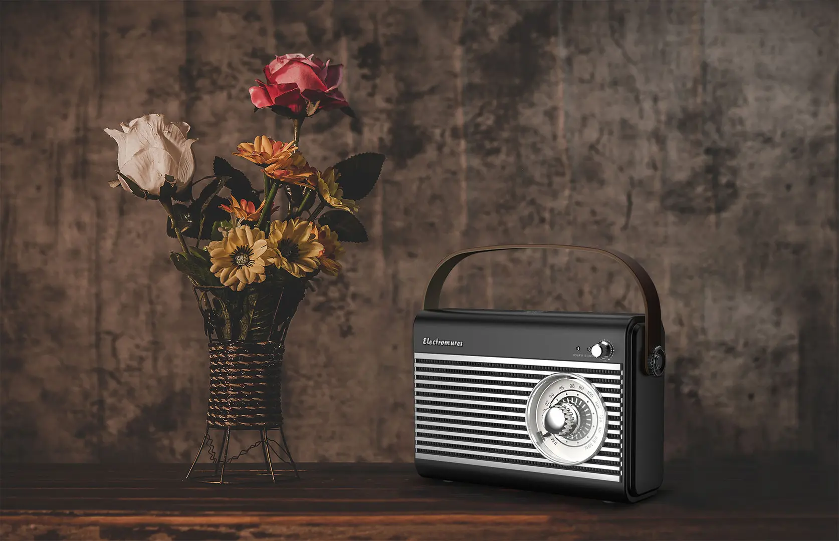 Radio portabil ElectroMures EM 1007 (Black)