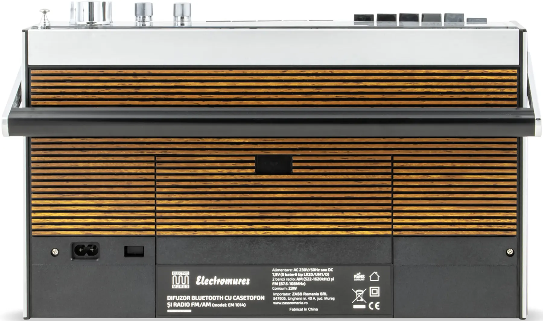 Радиоприемник ElectroMures EM 1014 (Dark Gray/Natural) - 4