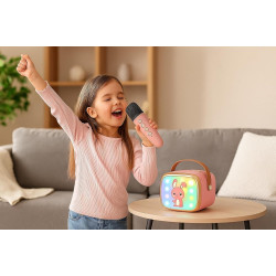 Set karaoke portabil Essa Toys Bunny DN12052 (Pink) Thumb