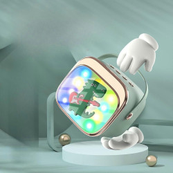 Set karaoke portabil Essa Toys Dino DN12053 (Green) Thumb