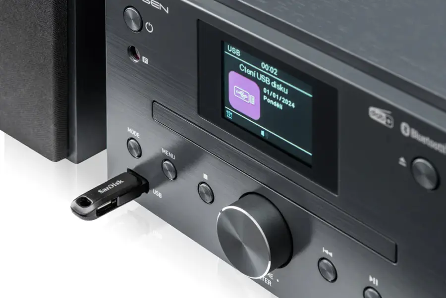 Sistem acustic GoGEN MSC 472 BTDAB (Gray) - 3