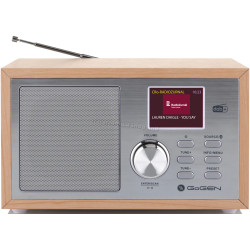 Radio portabil GoGEN DAB 620 BTCS (Natural/Silver)