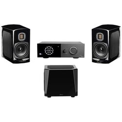 Sistem acustic GoldenEar BRX + SuperSub X + Lyngdorf TDAI-1120 (Black)