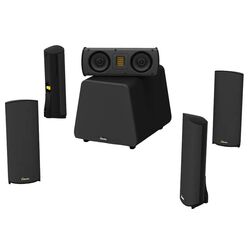 Set sistem acustic si receiver Goldenear Supercinema 3 + Marantz NR1510 (Black) Thumb