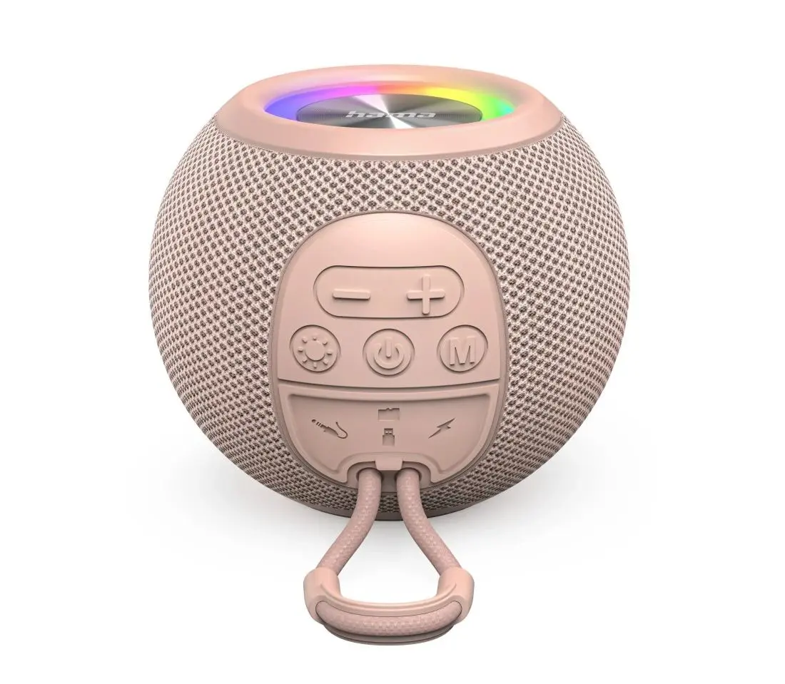 Портативная колонка Hama Ball Shape Speaker (Pink)