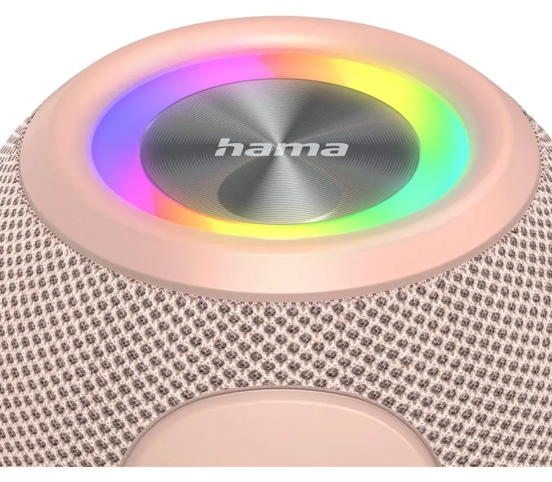 Портативная колонка Hama Ball Shape Speaker (Pink)