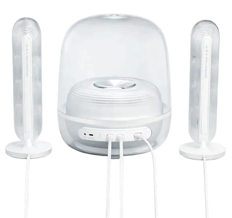Sistem acustic Harman Kardon SoundSticks 5 (White) - 5