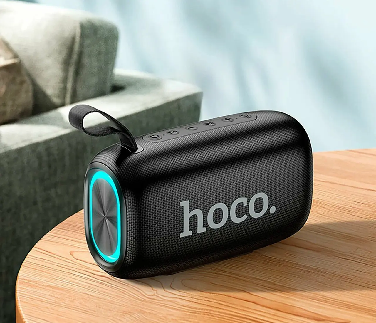 Difuzor portabil fara fir Hoco Radiante HC25 (Black)