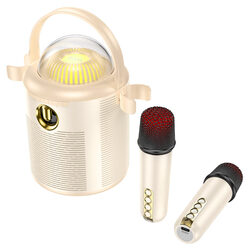 Difuzor portabil Hoco BS59 Pearlescent (Beige) Thumb