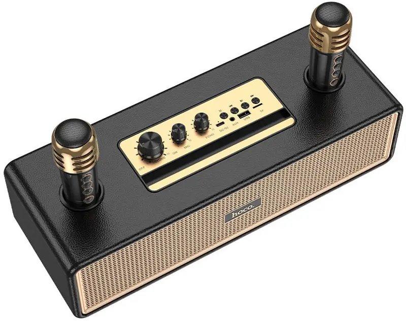 Портативная колонка Hoco BS63 Graceful (Black/Gold) - 2