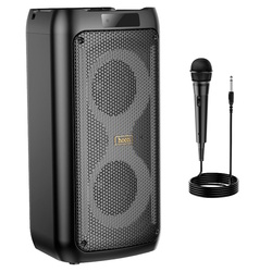 Boxa portabila Hoco HA6 Danny (Black) Thumb