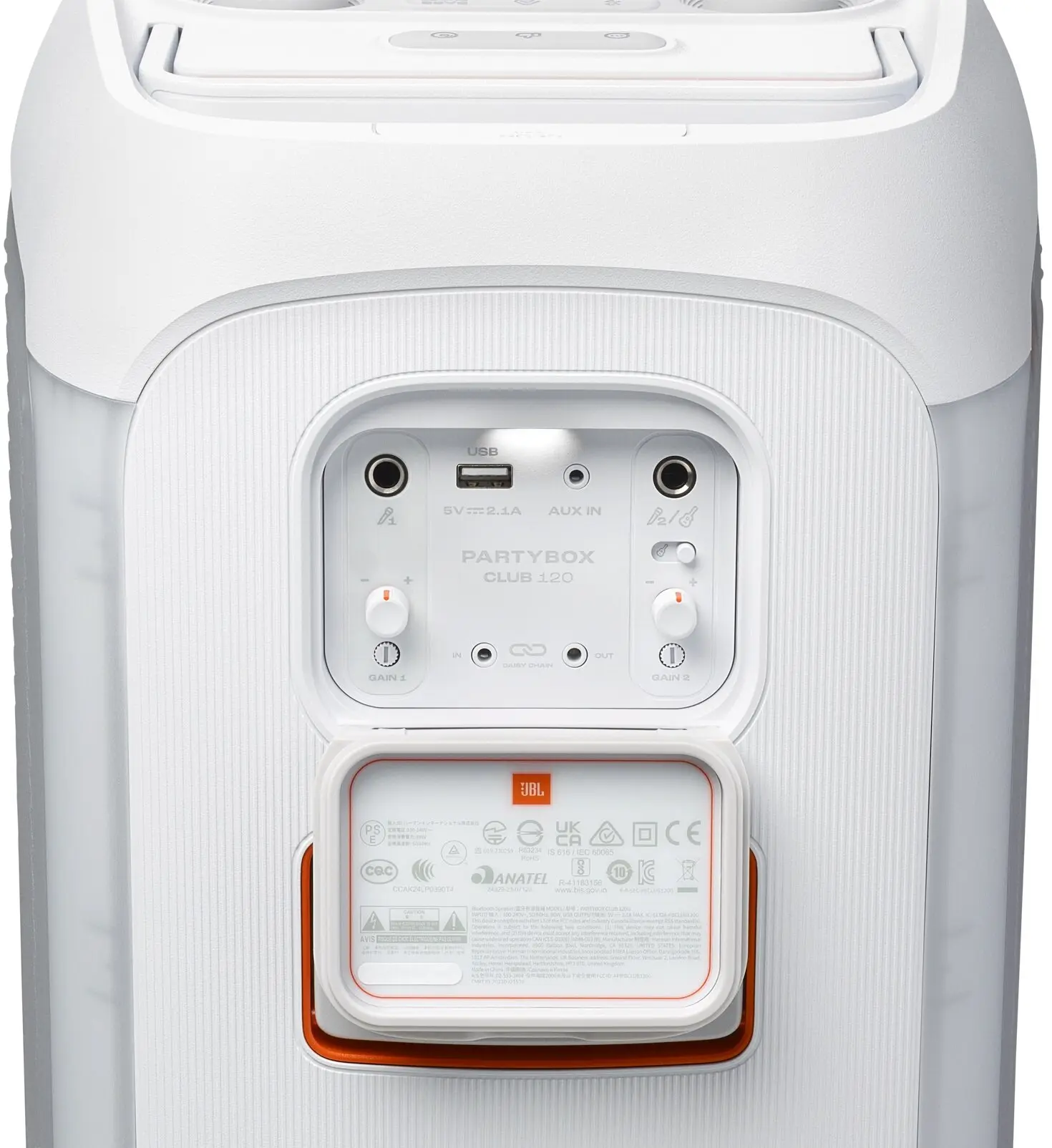 Sistem acustic portabil JBL PartyBox CLUB 120 (White)