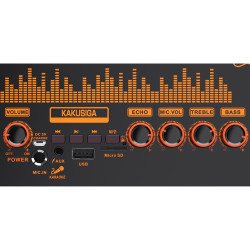 Sistem acustic portabil Kakusiga Hongcai KK-8205 (Black) Thumb
