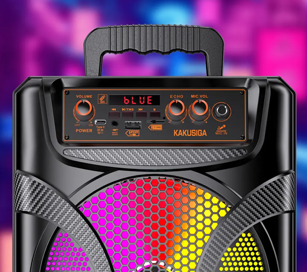 Портативная акустическая система Kakusiga KK-8213 Jixian (Black)