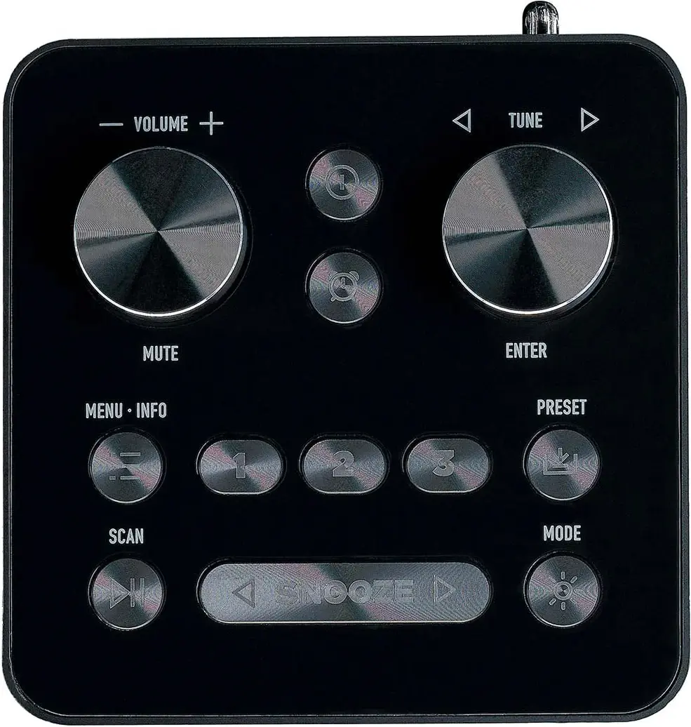 Radio portabil Lenco PDR-060WD (Natural/Black) - 4