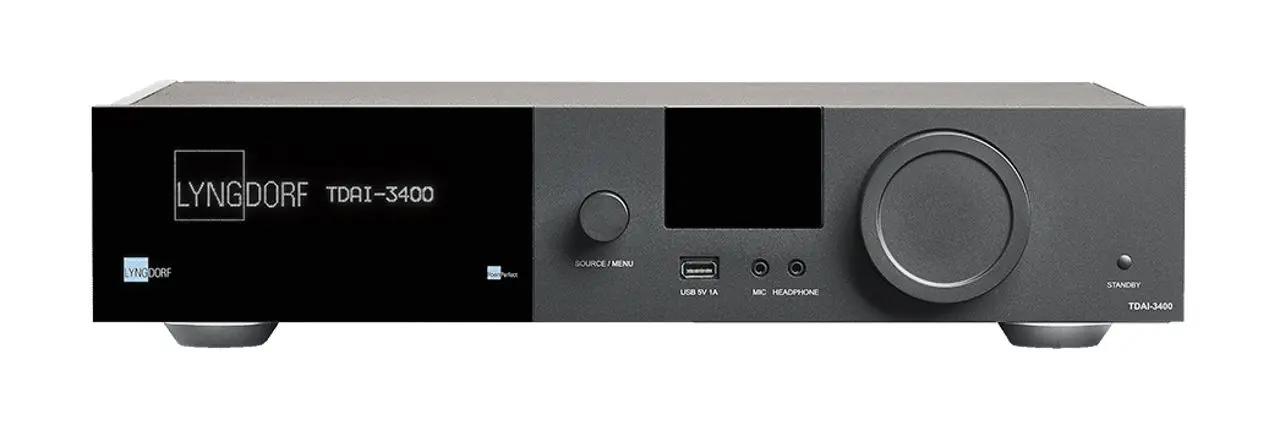 Sistem acustic Lyngdorf Cue-100 2pack + TDAI-3400 (Oak/Black) - 6