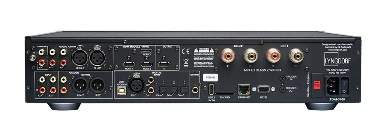 Sistem acustic Lyngdorf Cue-100 2pack + TDAI-3400 (Oak/Black) - 7