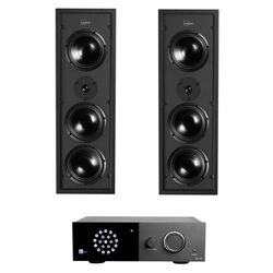 Sistem acustic Lyngdorf D-500 + TDAI-1120 (Black)