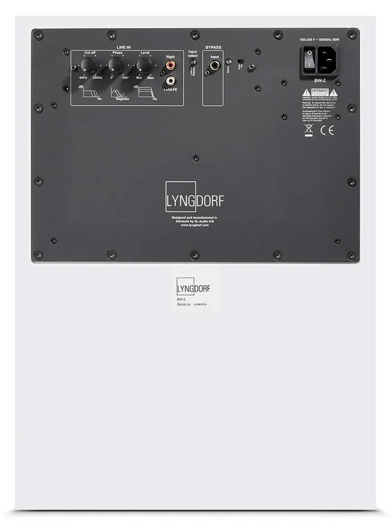 Sistem acustic Lyngdorf FR-1 + BW-2 + TDAI-1120 (White/Black) - 5