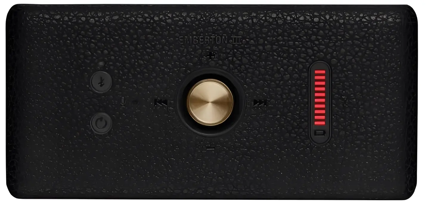 Difuzor portabil fara fir Marshall Emberton III (Black/Brass)