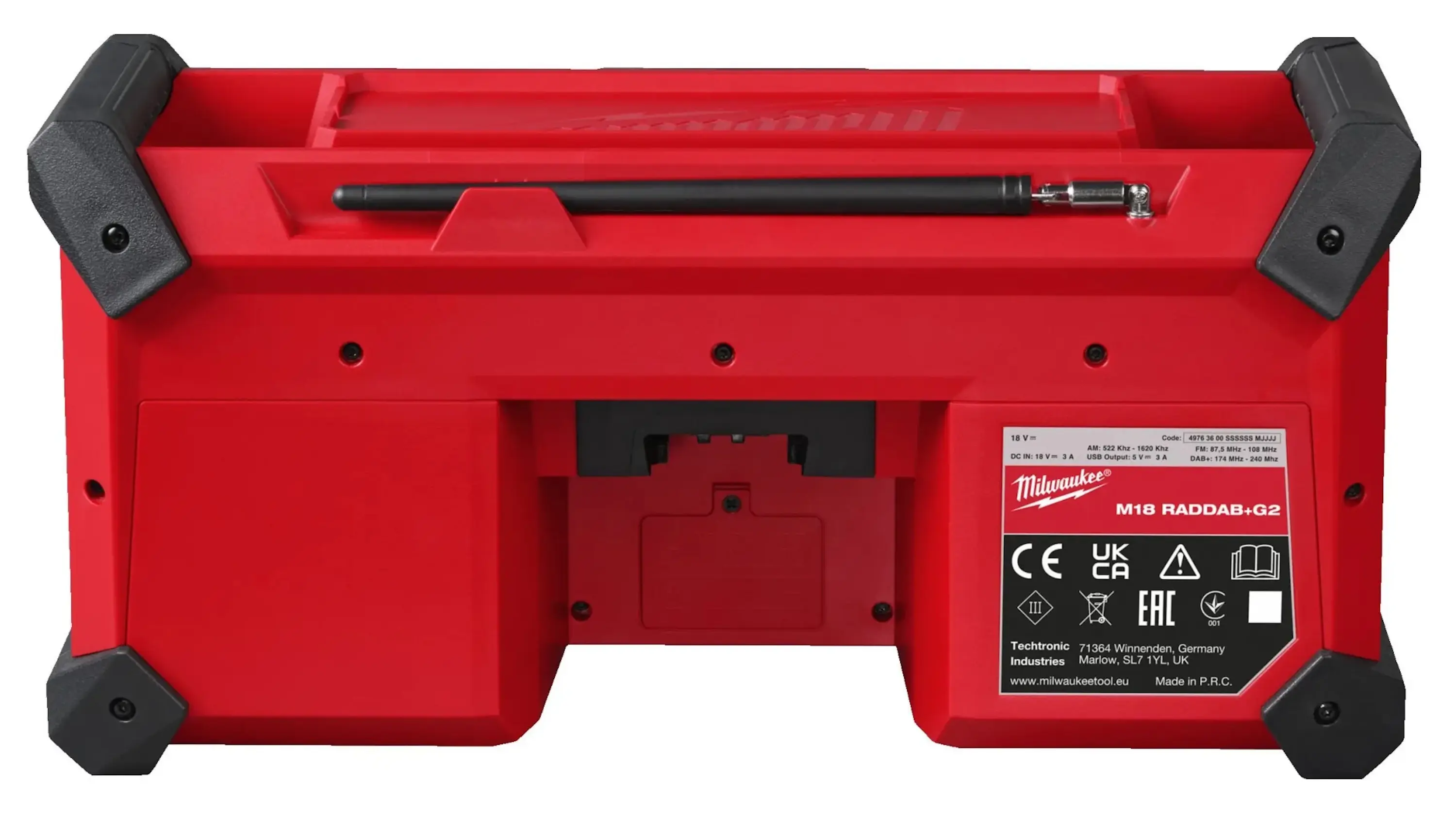 Radio portabil Milwaukee M18 RADDAB+G2-0 (4933492344) - 7