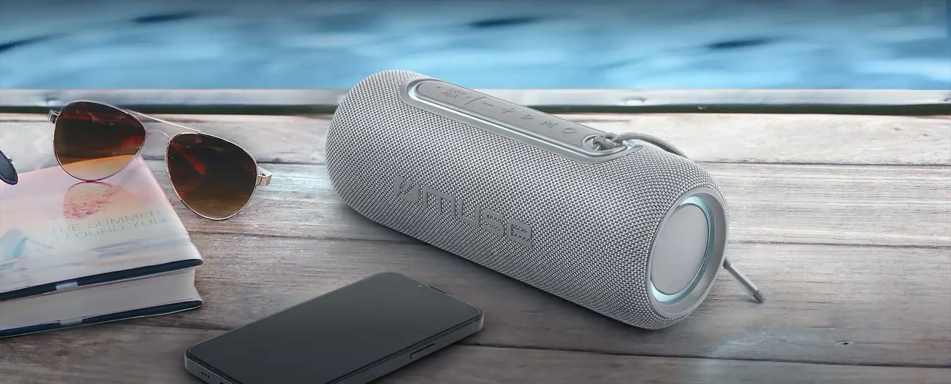 Difuzor portabil fara fir Muse M-780 LG (Silver)