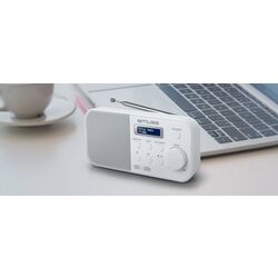 Radio portabil Muse M-109 DBW (White) Thumb