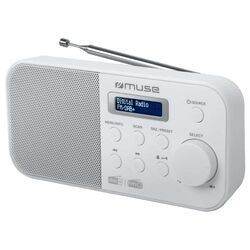 Radio portabil Muse M-109 DBW (White)