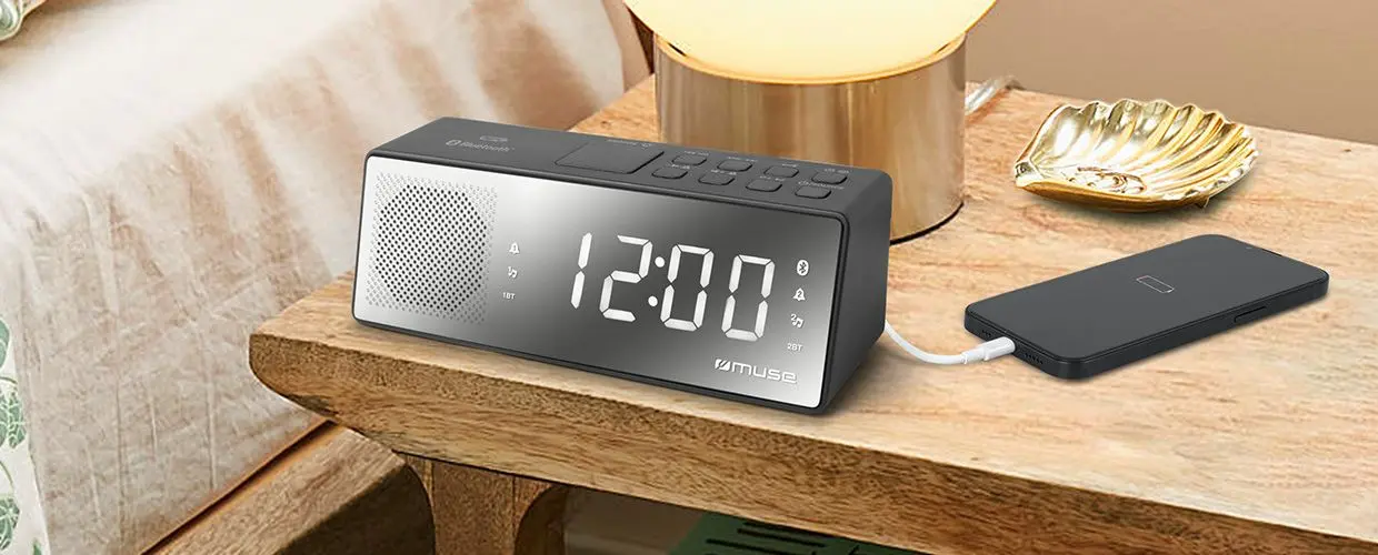 Радио-часы Muse M-173 CMT (Black)